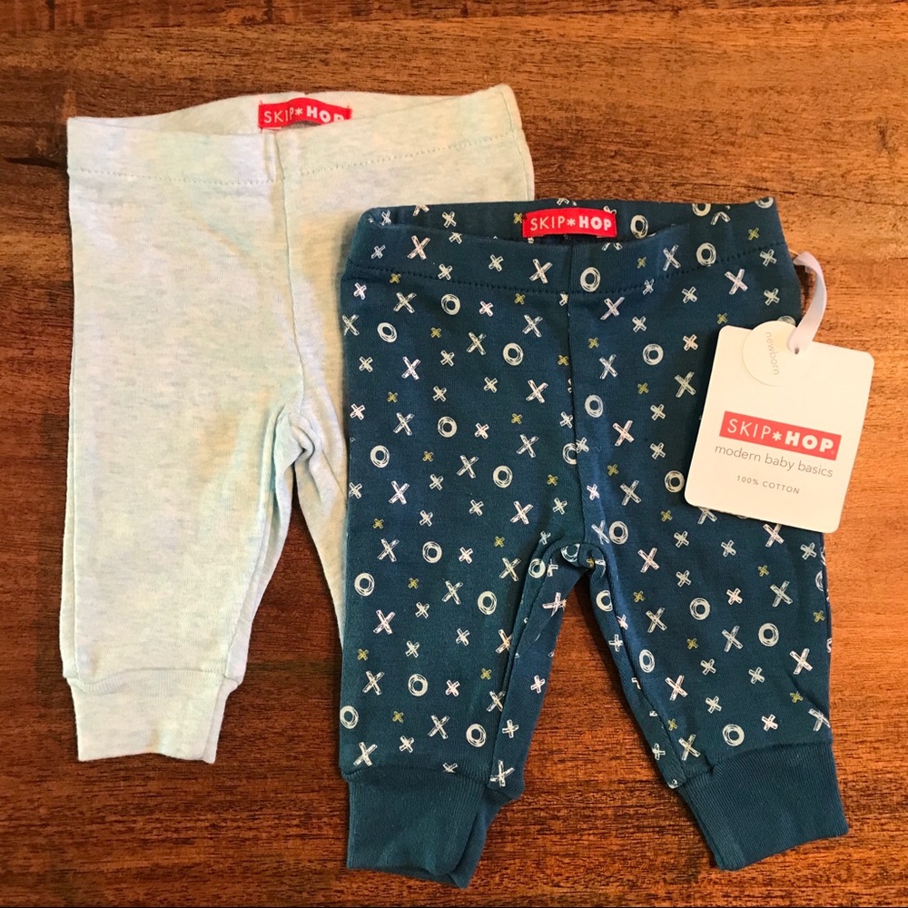 NWT Skip Hop Modern Print Legging Bundle - NB